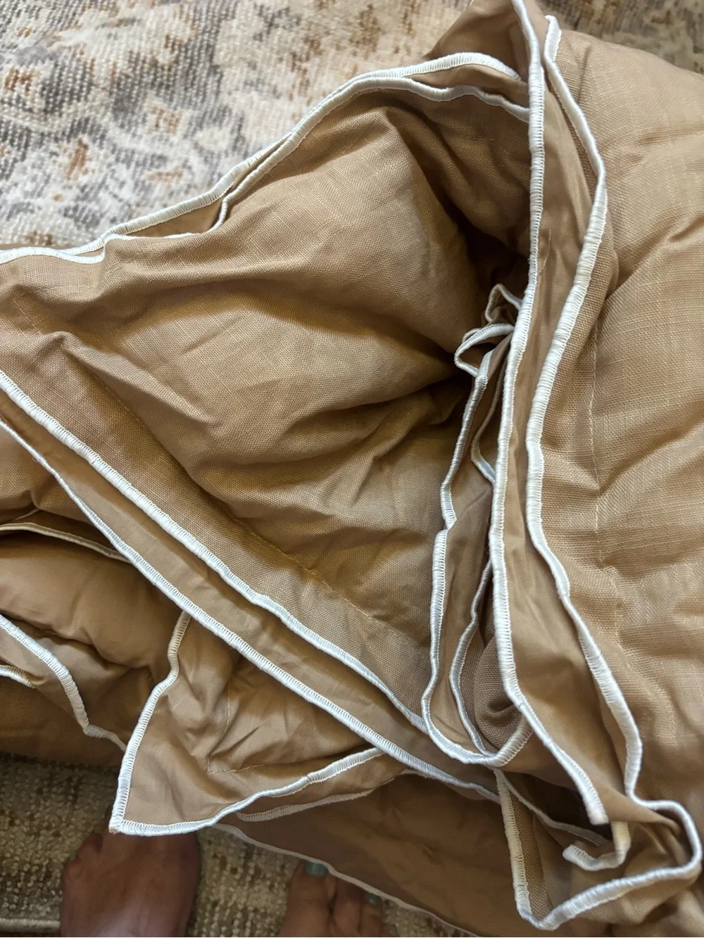 Threshold x Studio McGee Queen Camel 100% Cotton Comforter & Sham Set